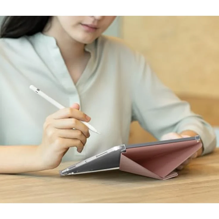 Uniq Case Camden Click für iPad 11" A16 (2025) / iPad 10.9" 10. Gen. (2022), Tablet Hülle, pink – Bild 5
