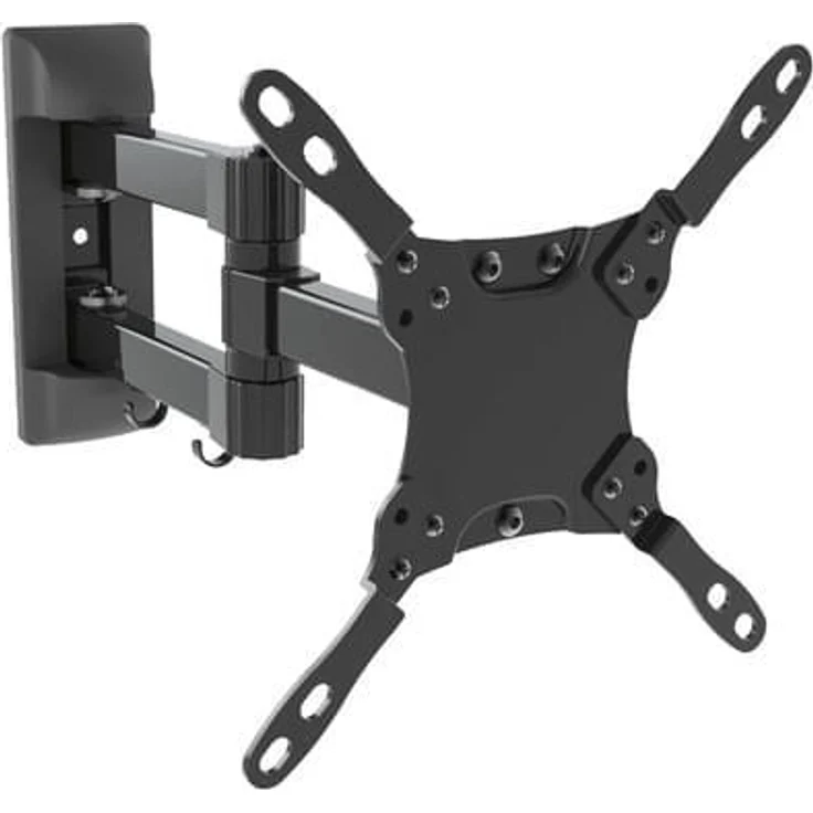 NABO Harmony 201 TV Wandhalterung für Flachbildschirme 14 - 43 Zoll, neigbar, schwenkbar, schwarz