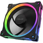 ASUS Prime MR120 ARGB Reverse, 120mm PWM Lüfter mit 20 ARGB LEDs, 1600 RPM, 58 CFM, 28mm dicker Rahmen, Aura Sync
