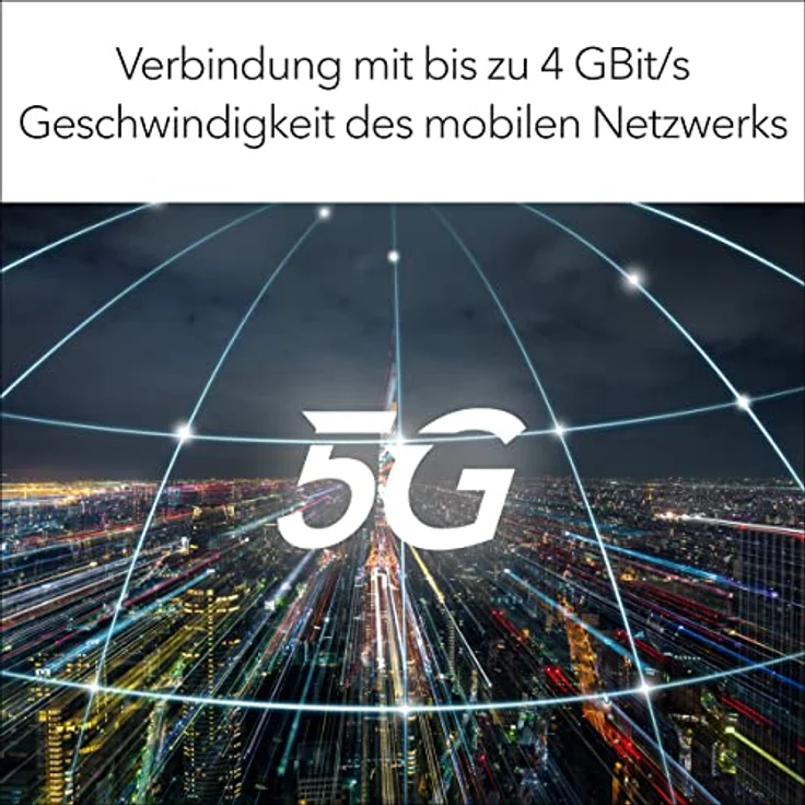 NETGEAR Nighthawk M6 Pro (MR6450) | 5G Router Sim-Karte WiFi 6E | Mobile LTE Router 5G | 5G Modem | Mobiler 5G Hotspot| Ultraschneller, bis zu 4 GBit/s, Verbindung von bis zu 32 Geräten – Bild 3