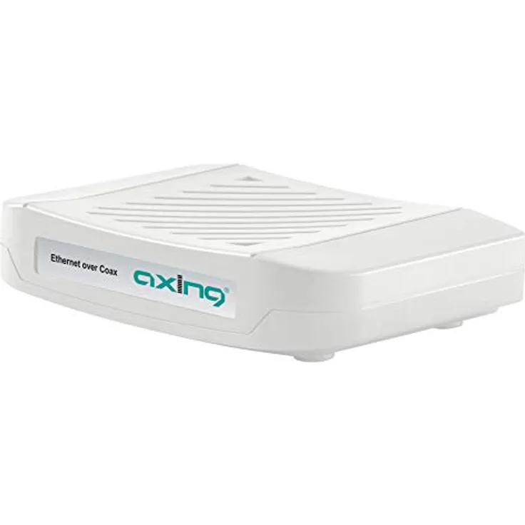 Axing EOC 1-32 Ethernet Over Coax Modem Adapter Netzwerk über Koaxialkabel 1800 Mbps 5-204 MHz