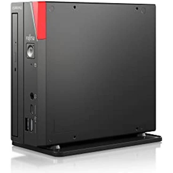 Fujitsu ESPRIMO G9012 UCFF Intel® Core™ i5 i5-12500T 16 GB DDR4-SDRAM 512 GB SSD Windows 11 Pro Mini-PC Schwarz, Rot – Bild 2