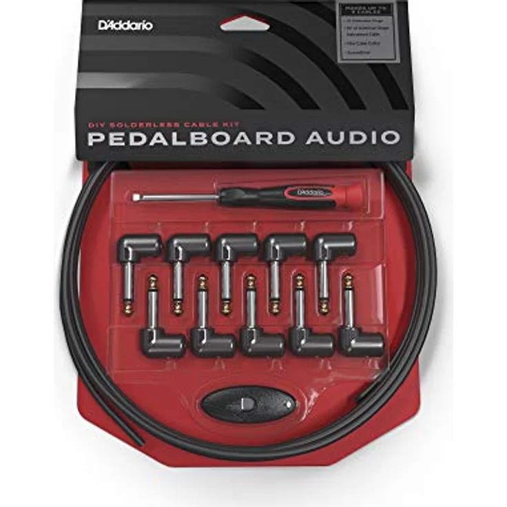 Planet Waves PW-GPKIT-10 Cable System, schwarz, 3m Kabel, 10 Stecker – Bild 4
