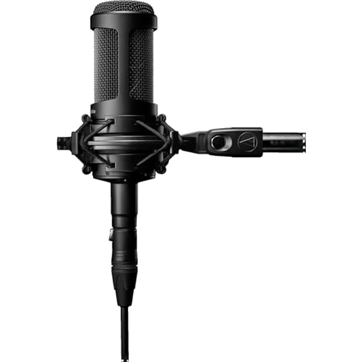 Audio-Technica AudioT AT2035 Kondensatormikrofon bk Nieren-Richtcharakteristik, Flexibles Design – Bild 3