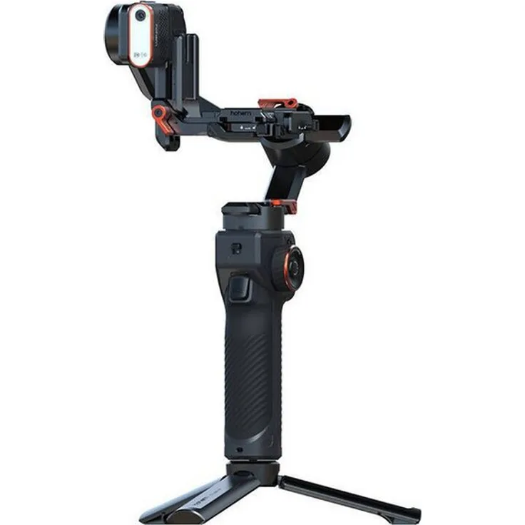 hohem iSteady MT2 Kamera & Smartphone Gimbal Kit, schwarz, kompakt und leicht mit stabiler Aufnahmefunktion