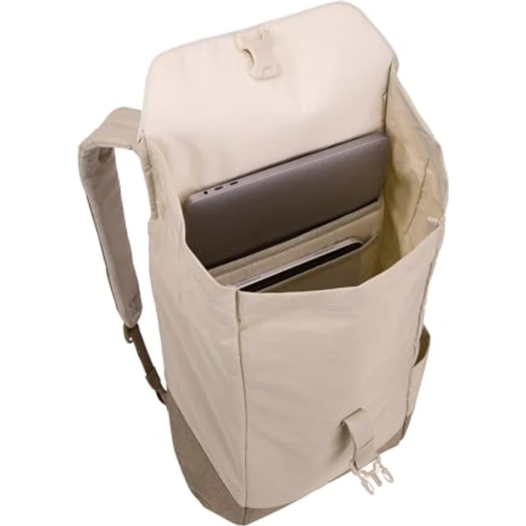 Thule Lithos Rucksack 16L, Laptop-Tasche mit gepolstertem Laptop- und Tabletfach, schwarz – Bild 9