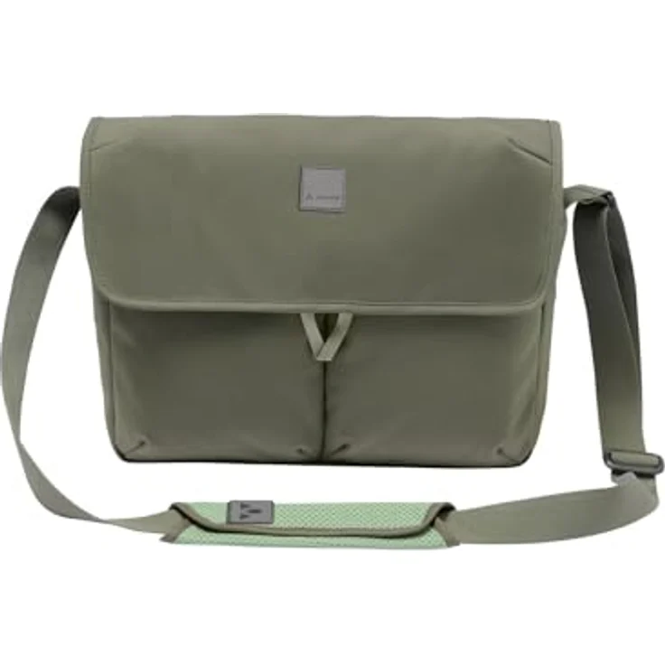Vaude Coreway Messenger, Laptop-Tasche mit 38 cm Fach, khaki, 100% PET – Bild 3