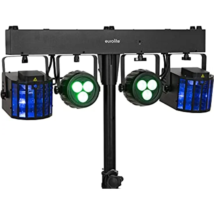 Eurolite LED KLS-120 Laser FX II Kompakt-Lichtset DMX LED-Effektstrahler, Original, langlebig und robust – Bild 5