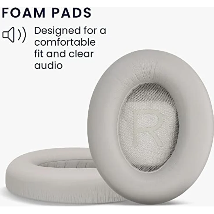kwmobile 2X Ohrpolster kompatibel mit Bose Noise Cancelling 700 / NC700 - Kopfhörer Polster aus Kunstleder für Over Ear Headphones in edler Lederoptik – Bild 3