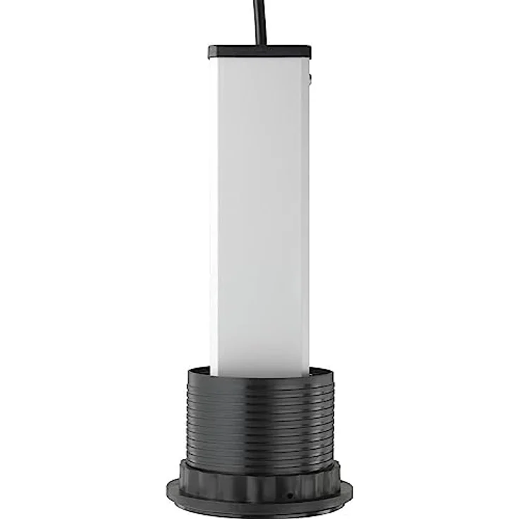 Sygonix Steckdosenturm 4fach Steckdosenleiste, versenkbar, Aluminium-Gehäuse, schwarz - Preisvergleich – Bild 3