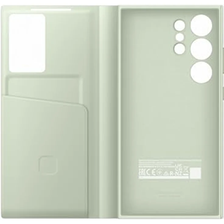 Samsung Smart View Wallet Smartphone Case EF-ZS928 für Galaxy S24 Ultra, Handy-Hülle, Kartenfach, Sichtfenster, Light Green – Bild 5