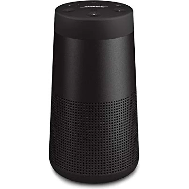 Bose SoundLink Revolve (Serie II) Bluetooth Speaker – Tragbarer, wasserabweisender kabelloser Lautsprecher mit 360°-Klang, Schwarz – Bild 1
