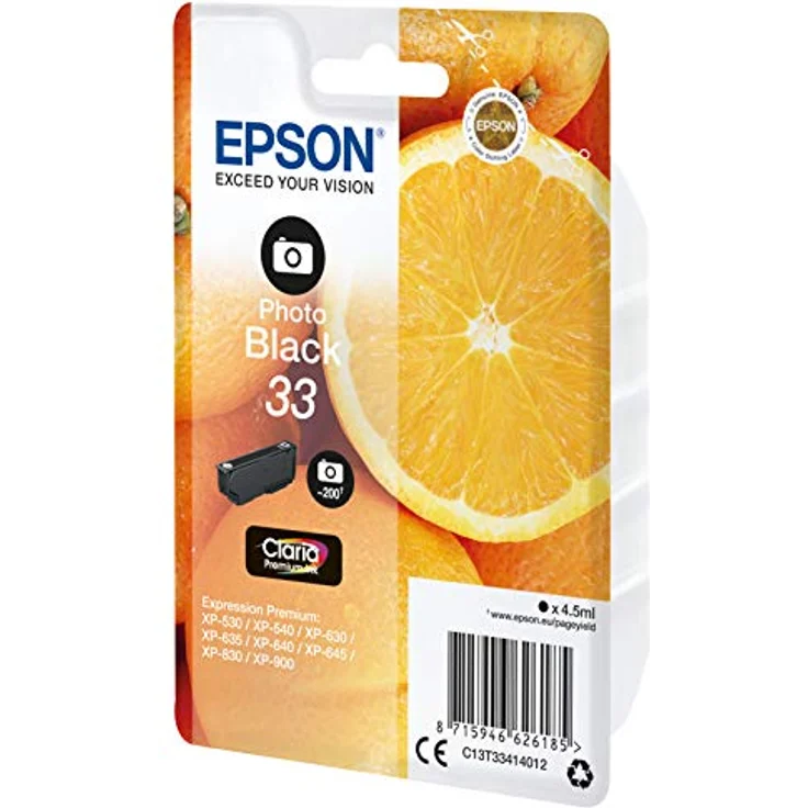 Epson C13T33414022 4.5ml 200Seiten Schwarz Tintenpatrone – Bild 3