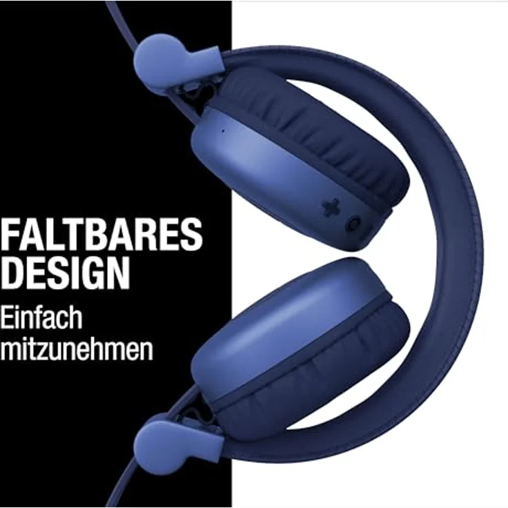 Fresh n Rebel Code Core, kabelloser On-Ear Bluetooth Kopfhörer mit 30 h Laufzeit, Blau, versandkostenfrei – Bild 4