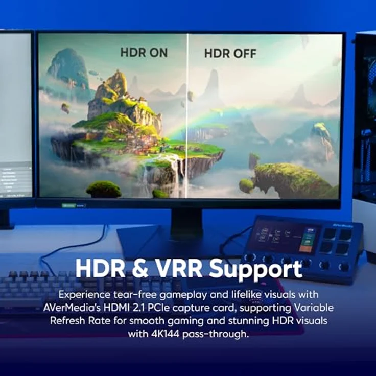 AVerMedia HDMI-Capture-Karte für Streaming und Aufnahme mit 4K60-Erfassung und ultraniedriger Latenz auf PS5, PS4 Pro, Xbox Series X/S, Xbox One X, Switch-Spielen - GC575 Live Gamer 4K 2.1 – Bild 5