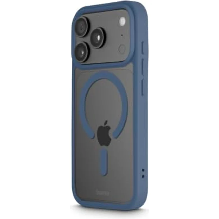 Hama 232451 Frame Protect Cover für Apple iPhone 17 Pro / 18 Pro, magnetisch, transparent, blau – Bild 5