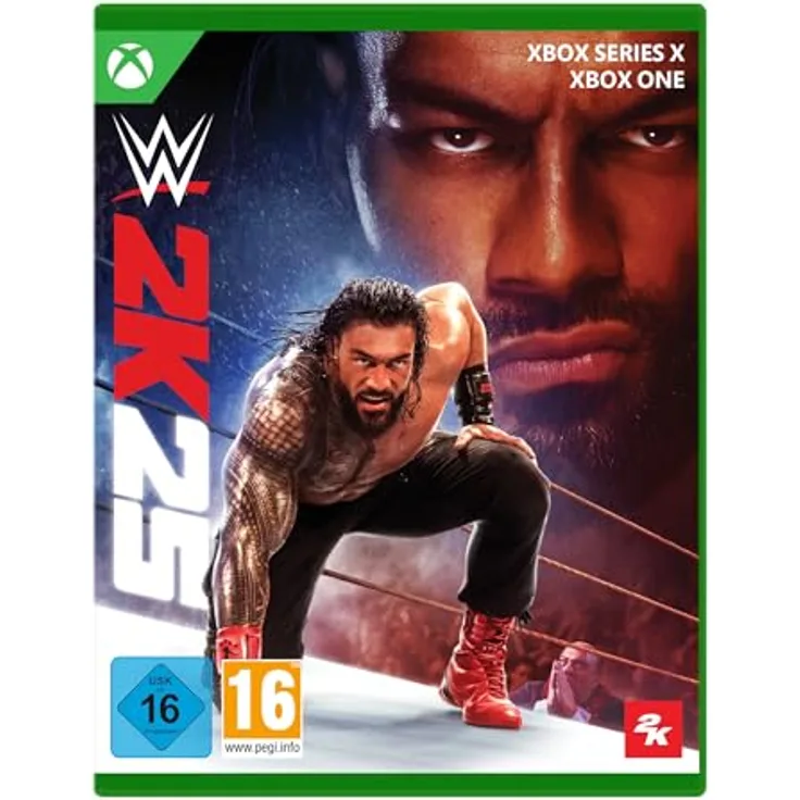 2K WWE 2K25 (USK & PEGI) - Xbox One / Xbox Series X, Erlebe intergender Gameplay, Bloodline Showcase und Mein GM Online-Multiplayer, [Farbe: nicht spezifiziert]