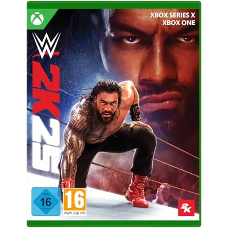 2K WWE 2K25 (USK & PEGI) - Xbox One / Xbox Series X, Erlebe intergender Gameplay, Bloodline Showcase und Mein GM Online-Multiplayer, [Farbe: nicht spezifiziert] – Bild 1