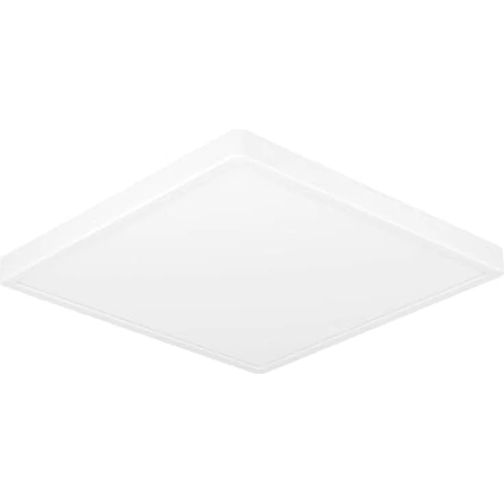 EGLO LED Deckenleuchte Fueva 6, runde Badezimmer Deckenlampe in Weiß und Schwarz, IP44, Ø 28 cm, warmweiß-kaltweiß – Bild 2