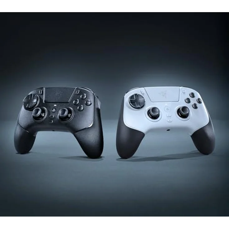 Razer Raiju V3 Pro, Kabelloser E-Sport-Controller für PlayStation 5 & PC mit 4 abnehmbaren Mausklick-Tasten, Pro HyperTrigger, TMR-Analogsticks und Mecha-Tactile-Tasten | Weiß – Bild 2