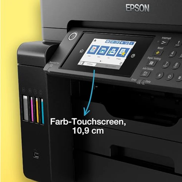 Epson EcoTank ET-16655 Tintenstrahl-Multifunktionsdrucker A3 4800 x 1200 DPI 32 ppm Wi-Fi, schwarz – Bild 8