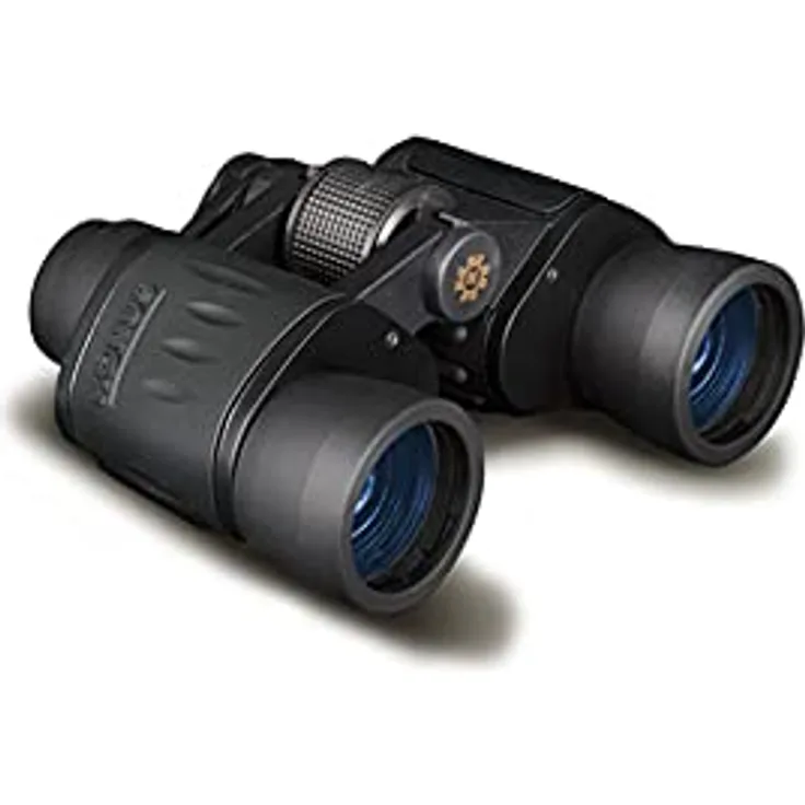 KONUS | KONUSVUE 8x40 Classic Zoom Fernglas gummiert schwarz, Mittelfokus
