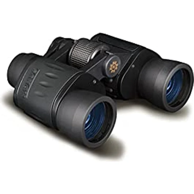 KONUS | KONUSVUE 8x40 Classic Zoom Fernglas gummiert schwarz, Mittelfokus – Bild 1