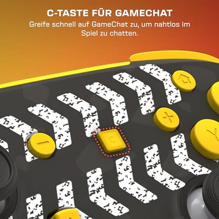 Turtle Beach Rematch Wireless Controller: Mario Kart World – Offiziell lizenziert für Nintendo Switch 1 und 2, RGB-Beleuchtung, wiederaufladbarer Akku, TMR-Thumbsticks, bewegungssteuerung, schwarz – Bild 5