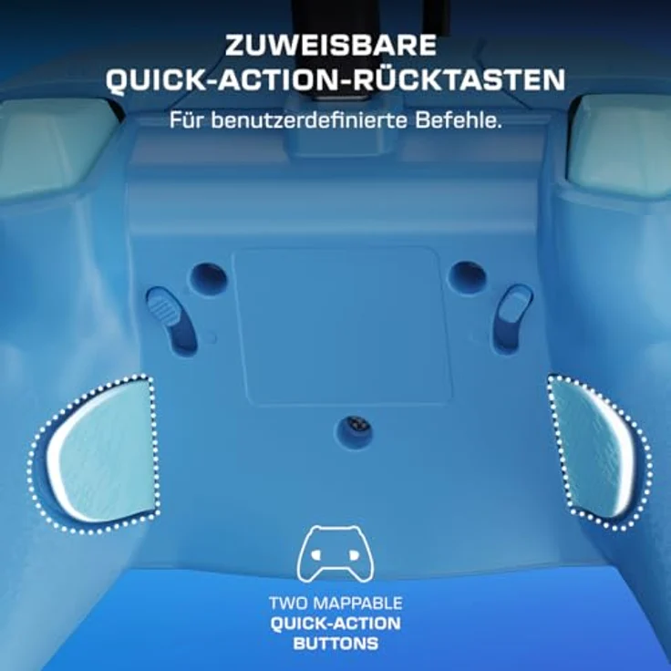 Turtle Beach Rematch Advanced Wired Controller, Ergonomisches Design mit Hall-Effekt-Hair-Triggern, Mehrfarbig für PC und Xbox One S/X – Bild 6