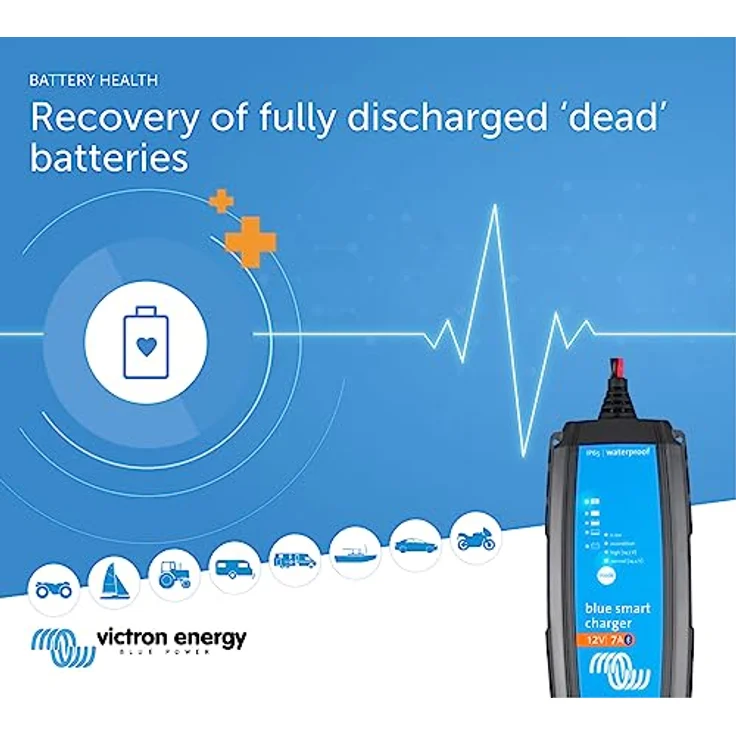 Victron Energy Blue Smart Ladegerät 230V IP65 12V 7A – Bild 4