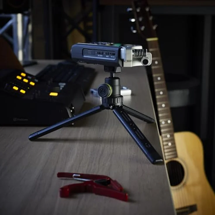 Gravity VS TRIPOD 01 B Tischstativ, 1/4 Zoll Kugelkopf, höhenverstellbar von 85 - 215 mm, Schwarz – Bild 5