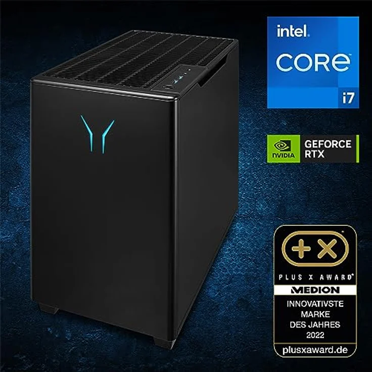Medion Erazer Bandit P20 MD34770 Gaming Desktop PC (Intel Core i7-14700F, 16GB DDR5 RAM, 1TB NVMe SSD, NVIDIA GeForce RTX 4060 Ti 8GB GDDR6, Win 11 Home) – Bild 2