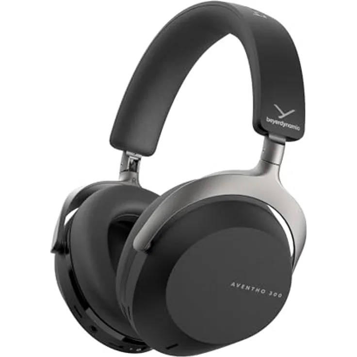 beyerdynamic AVENTHO 300 Over-Ear Wireless Kopfhörer mit ANC, Dolby Atmos und hoher Akkulaufzeit, schwarz