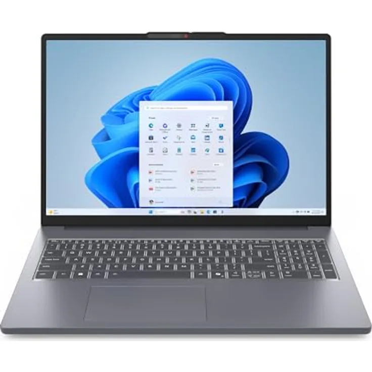 Lenovo IdeaPad Slim 3 16AHP10, Notebook mit AMD Ryzen 7 8840HS, 16 GB RAM, 512 GB SSD, 16 Zoll WUXGA Display, Grau
