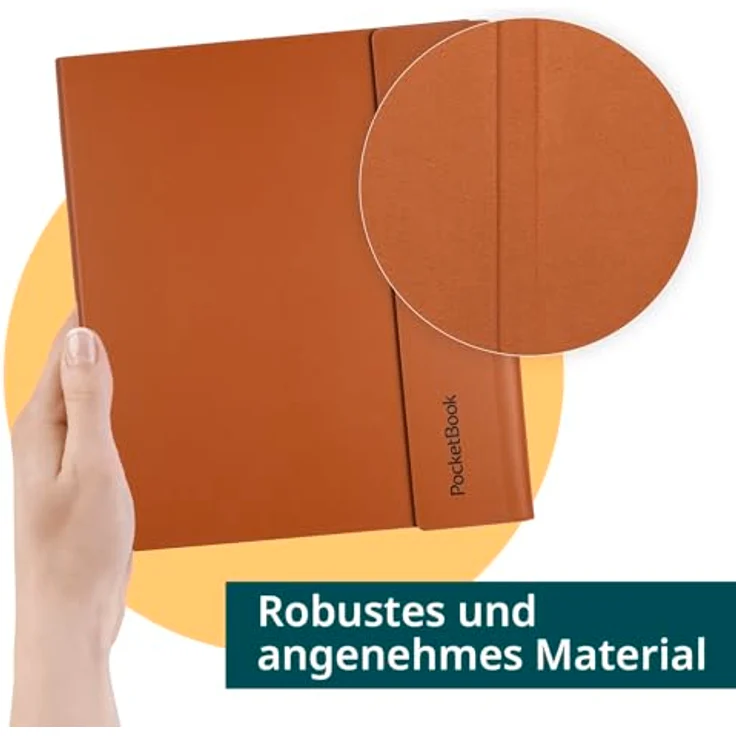 PocketBook Flip Cover für InkPad Eo, elegantes Design mit integrierter Stylushalterung und Sleep-Cover-Funktion, passend für 10,3 Zoll Display – Bild 2