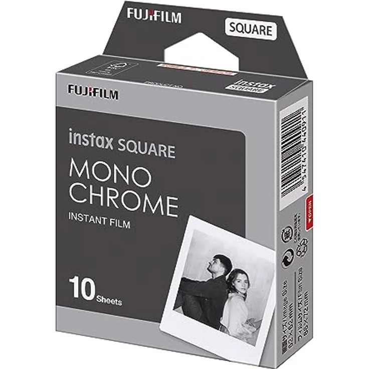 Fujifilm Instax SQUARE MONOCHROME WW 1 Sofortbild-Film Schwarz/Weiß (für SQ10/SQ6/SQ1) – Bild 2