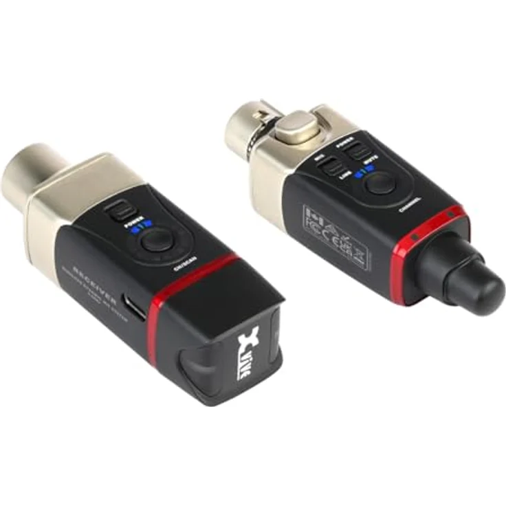 Xvive U35, 5,8 GHz kabelloses Mikrofon, Schwarz – Bild 2
