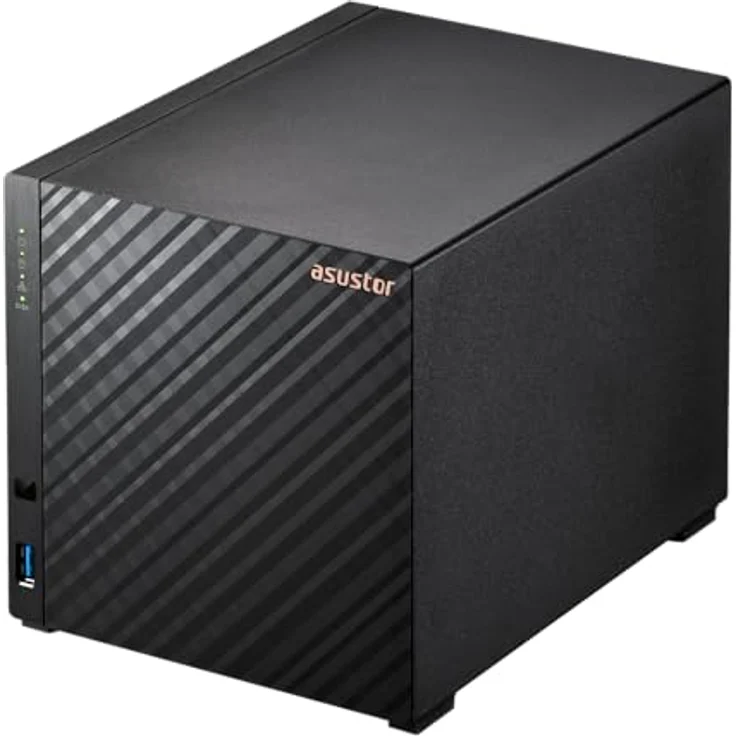 Asustor Drivestor 4 Gen 2 AS1204T, 4 Bay NAS mit 4K Video-Transkodierung, Quad-Core-Prozessor und 2,5-Gigabit-Ethernet – Bild 4