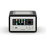 sonoro Relax Internetradio mit Bluetooth & USB (Sleep-Timer, UKW, DAB Plus, WLAN, Spotify, Amazon, Deezer, Meditation) Radiowecker Schwarz - Preisvergleich