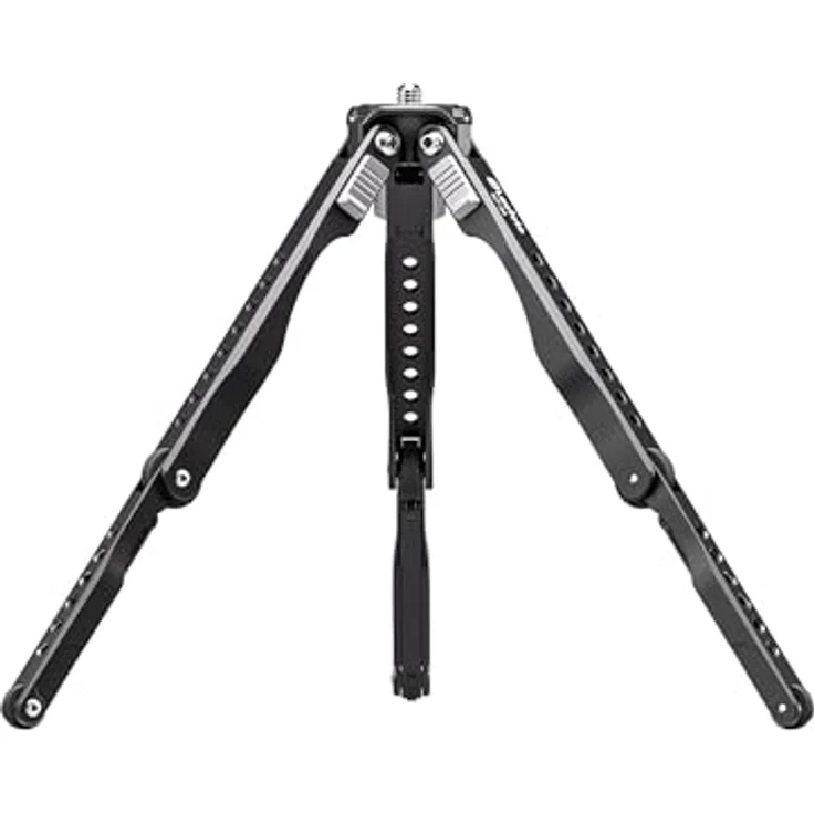 Leofoto Pocket Mini Tripod MT-04, Tischstativ mit variabler Höhe von 120mm bis 370mm, Tragfähigkeit 5kg, Packmaß 25cm – Bild 3