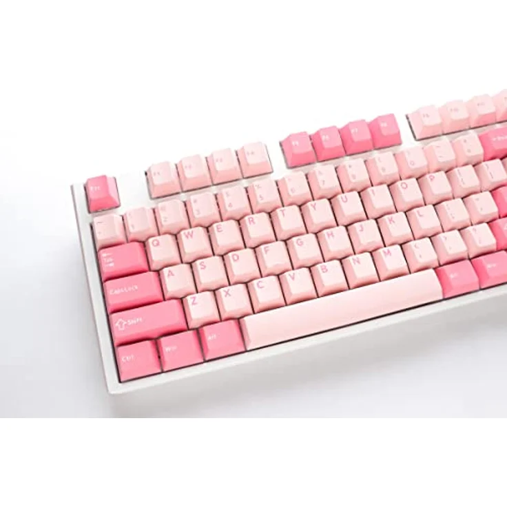 Ducky One 3 Gossamer Pink Gaming Tastatur - MX-Ergo-Clear (US) – Bild 4