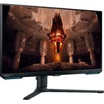 Samsung Odyssey G70B Gaming Monitor LS28BG700EP, 28 Zoll, IPS-Panel, UHD-Auflösung, FreeSync Premium Pro, G-Sync kompatibel, 1 ms Reaktionszeit, Bildwiederholrate 144 Hz, Schwarz