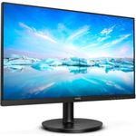 Philips 271V8LAB - 27 Zoll Full HD Monitor, Flicker Free, Adaptive Bild Synchronisation, Schwarz