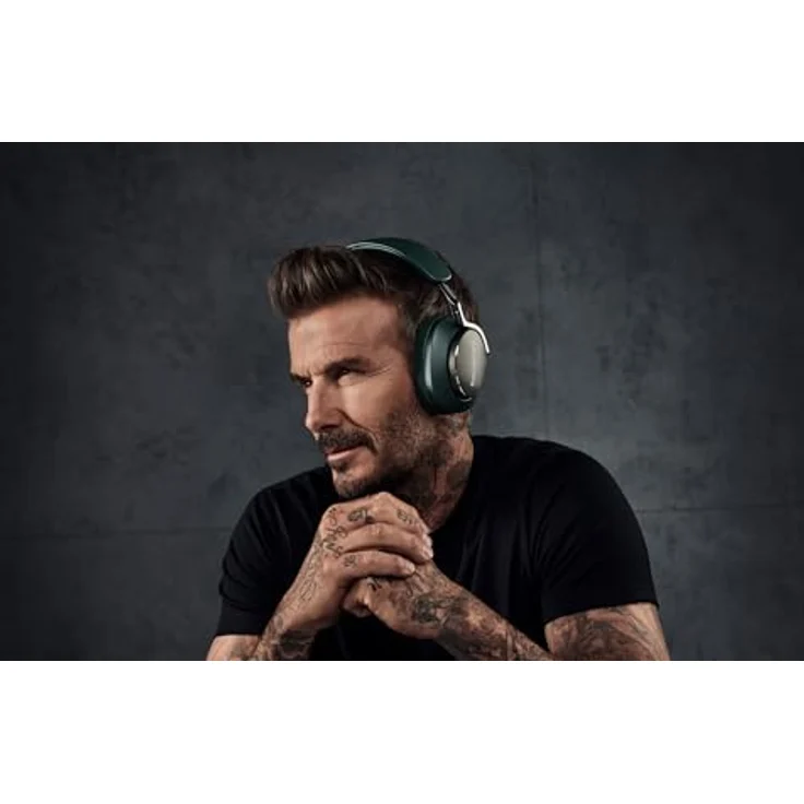 Bowers & Wilkins PX8 Flaggschiff-Over-Ear-Kopfhörer mit Geräuschunterdrückung, kabellos, Bluetooth 5.0 und Schnellladung - Waldgrün – Bild 4