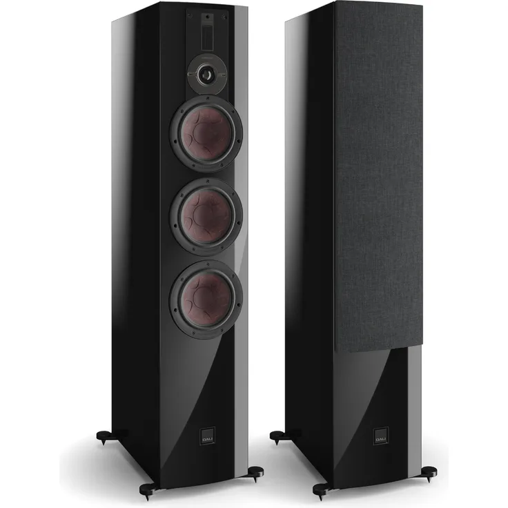 DALI RUBIKORE 8, Schwarz, Standlautsprecher mit der DALI KORE-Technologie, für größere Räume