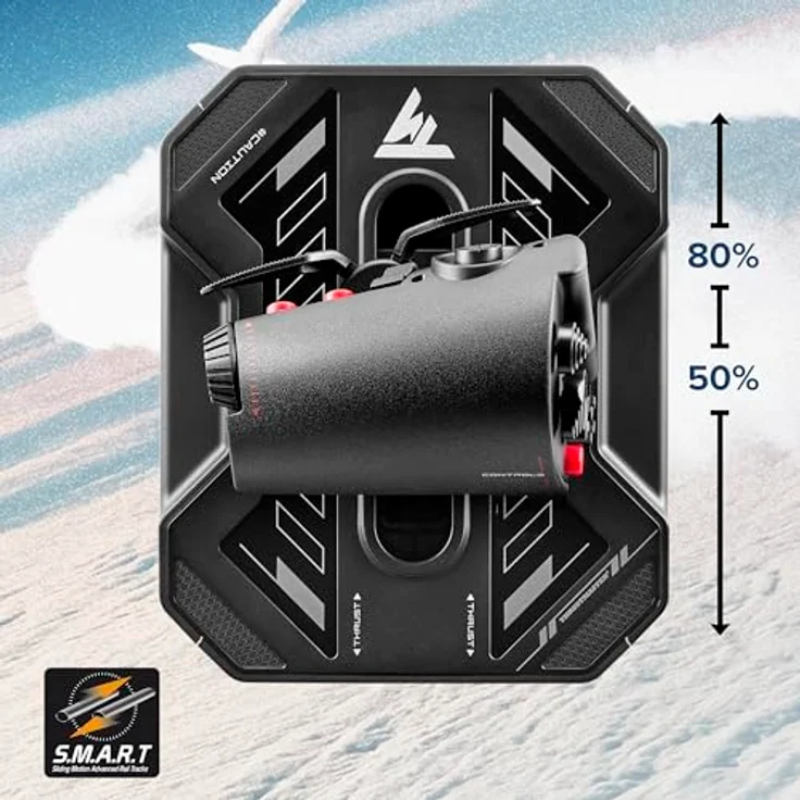 Thrustmaster SOL-R 6, Kabelgebundener Joystick für PC mit 14 Tasten und Gasregler – Bild 4