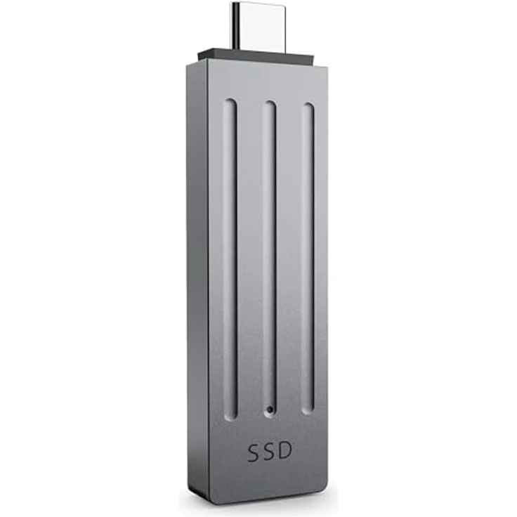 Seagate Ultra Compact 2TB SSD extern, USB 3.1 Typ C, 1000MB/s, Dark Blue, Data Rescue Service – Bild 4