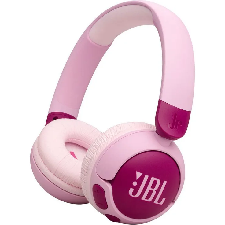 JBL Junior 320BT On-Ear-Kopfhörer (Adaptive Noise-Cancelling, A2DP Bluetooth) in drei fröhlichen Farben