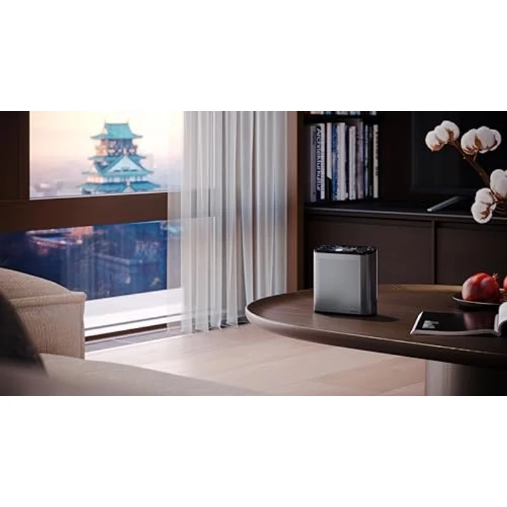 Sharp DR-P530 DAB+ Radio, tragbar mit Bluetooth 5.3, 120 Sender-Speicherplätzen und 2,4 Zoll Farbdisplay, Grau – Bild 6