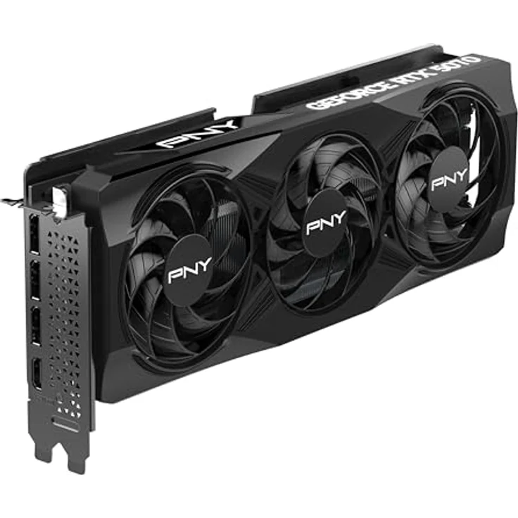 PNY GeForce RTX™ 5070 12GB OC Triple Fan Grafikkarte DLSS 4, mit NVIDIA Blackwell Architektur – Bild 2
